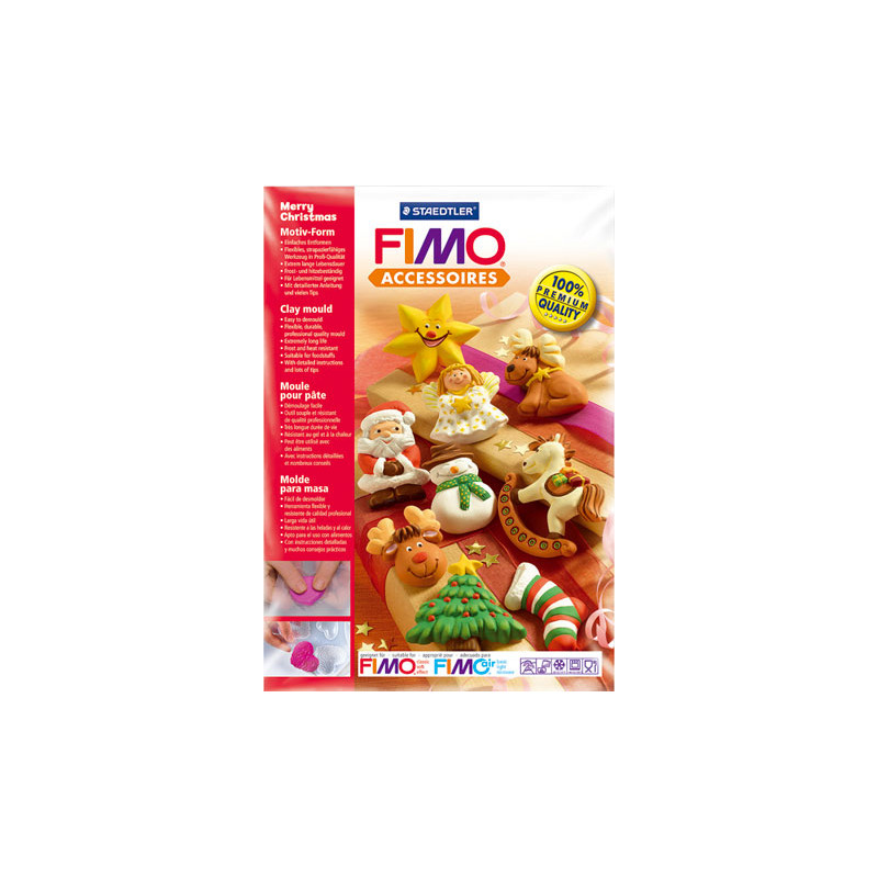 Fimo forma - wesołe święta - sklep plastyczny - szał dla plastyków