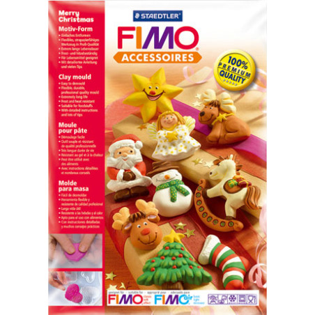 Fimo forma - wesołe święta - sklep plastyczny - szał dla plastyków