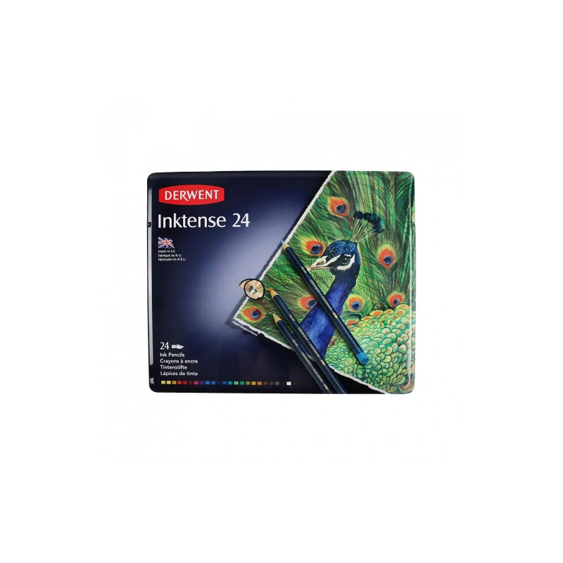 Derwent inktense ink in pencil 24 colors