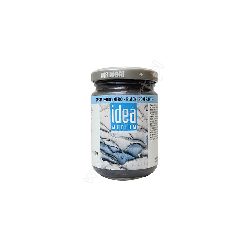 Maimeri idea medium black iron paste 125ml 728