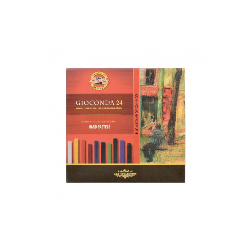 Koh-i-noor gioconda pastels dry hard stick 24 pcs