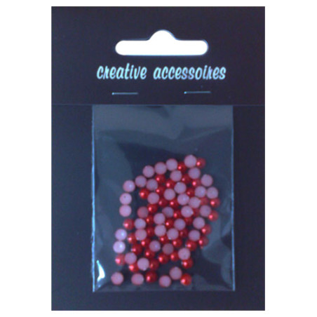 Half Pearl Beads 50pcs - szal art - sklep plastyczny