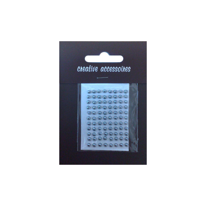 3mm self-adhesive pearls 88 pcs. - szal art - sklep plastyczny