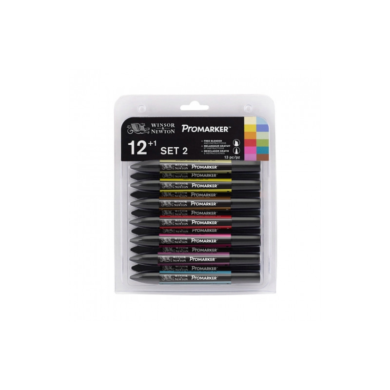 Winsor&Newton promarker set13 colors nr2