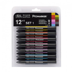 Winsor&Newton promarker set 13 colours nr.