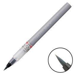 Kuretake bimoji cambio brush pen medium grey