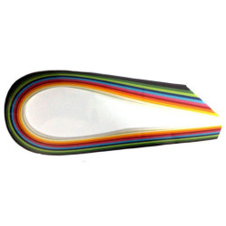 Quilling strips, various colours 3, 5, 10 mm - szal art - sklep plasty