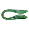 Quilling strips, shades of green 3, 5, 10 mm - szal art - sklep plasty
