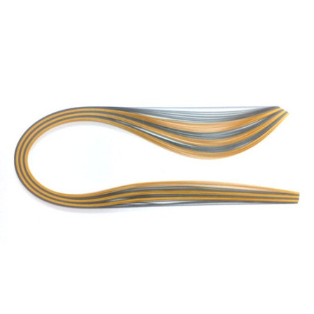 Paski do quillingu, odcienie srebra i złota. 3, 5, 10 mm - sklep plast