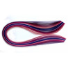 Quilling straps, shades of pink and violet 3, 5, 10 mm - szal art - sk