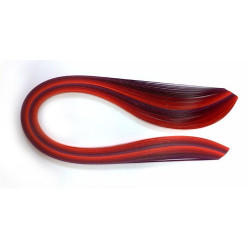 Paski do quillingu, odcienie czerwieni 3, 5, 10 mm - sklep plastyczny