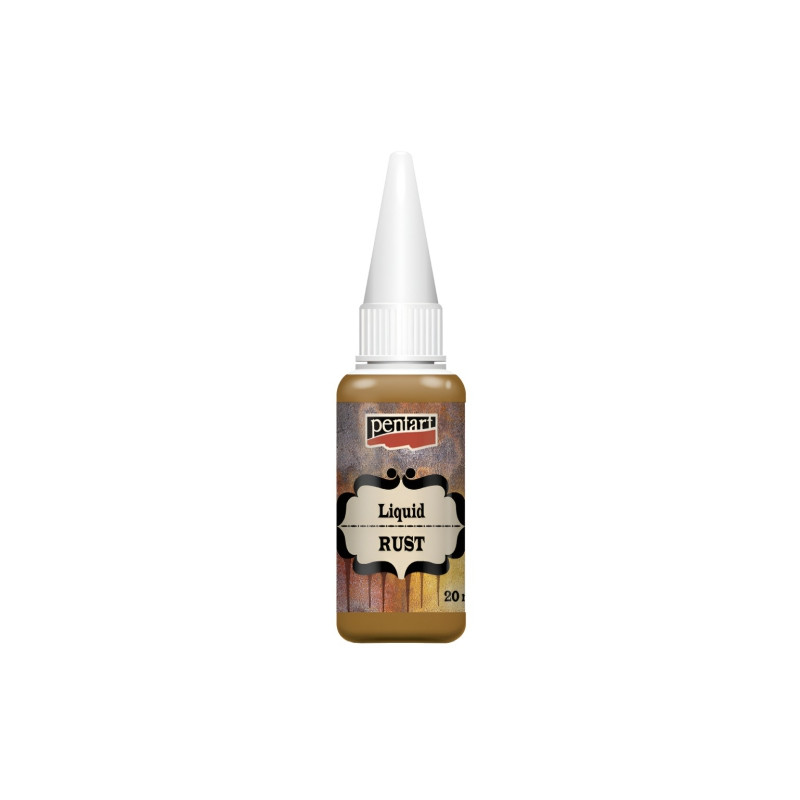 Pentart liquid for spilled rust stains