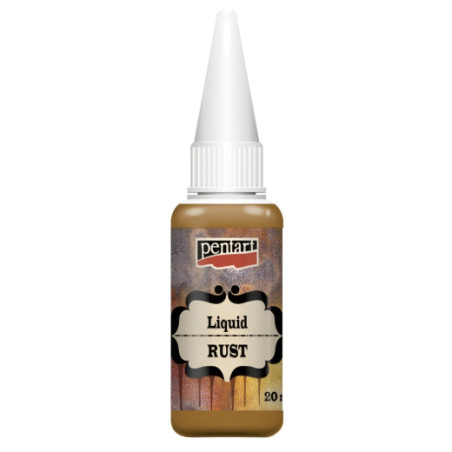 Pentart liquid for spilled rust stains
