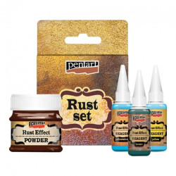 Pentart rust effect set