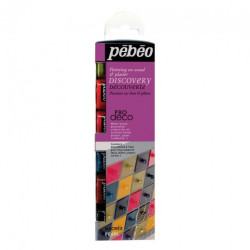 Pebeo deco set of glossy decorative paints 6x20ml