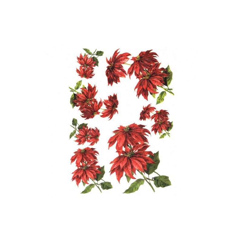 Rice decoupage paper star of bethlehem A4 ITD R450