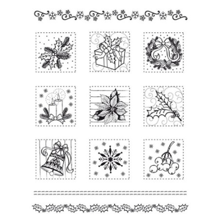 Silicone stamps Viva Decor 4003 06900 - art store - craze for