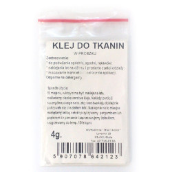 Glue for 4g powder fabric - szal art - sklep plastyczny