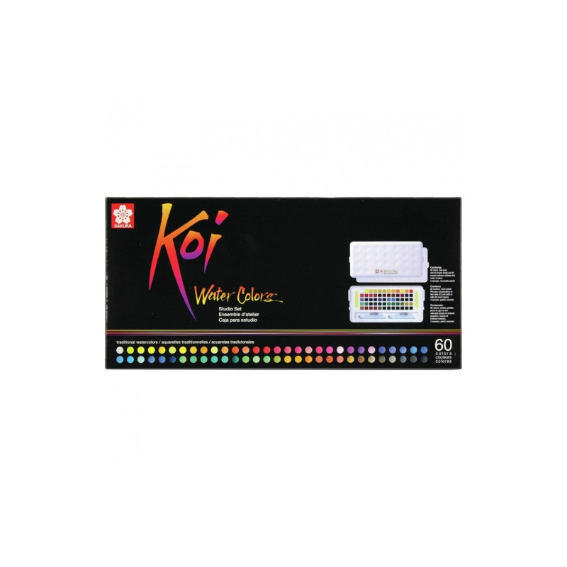 Sakura koi water colors set of 60 watercolors