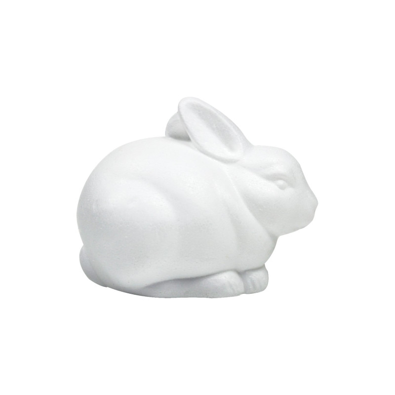 Styrofoam Bunny 10,5x13,5cm