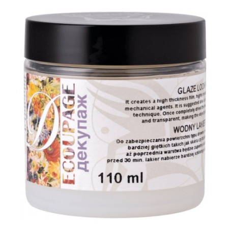 Renesans wodny lakier szklący decoupage 110ml - sklep plastyczny - sza