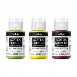Vallejo acrylicos acrylic gouache 35ml