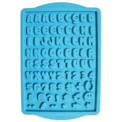 Pebeo gedeo silicone form alphabet 20x30cm