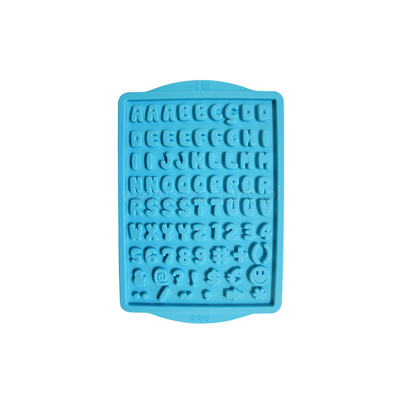 Pebeo gedeo silicone form alphabet 20x30cm