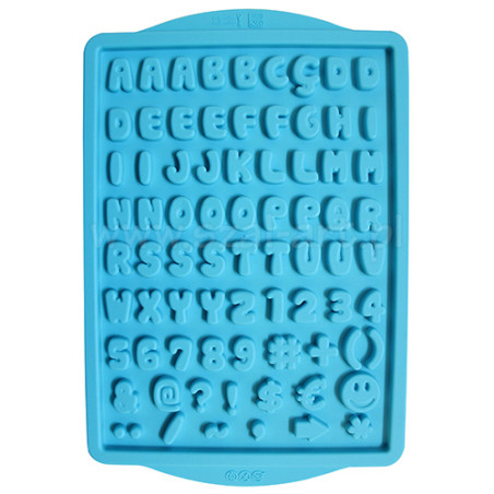 Pebeo gedeo silicone form alphabet 20x30cm