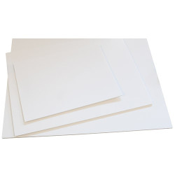 Foam white, white, white packet - art store - craze for plastics