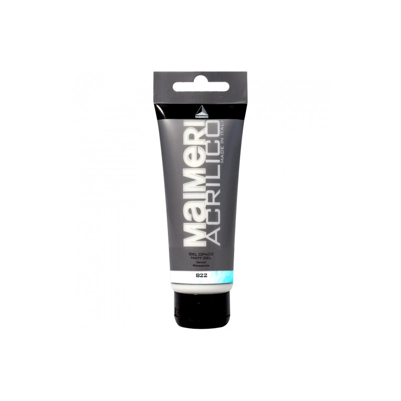 Maimeri acrilico medium matowe gel matt 200ml - sklep plastyczny - sza