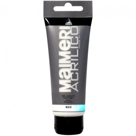 Maimeri acrilico medium matowe gel matt 200ml - sklep plastyczny - sza