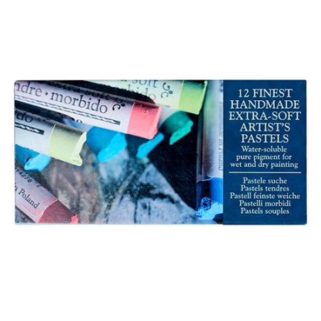 Set of dry pastels 12 col Renesans - sklep plastyczny - szał dla plast