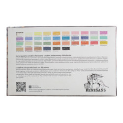Renesans zestaw 36 pasteli suchych - sklep plastyczny - szał dla plast