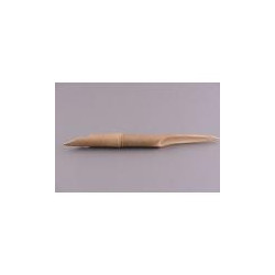 Bamboo feather 17,5 cm double-sided- Art store craze for Plastic