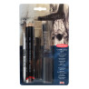 Derwent charcoal set of 10 different coals