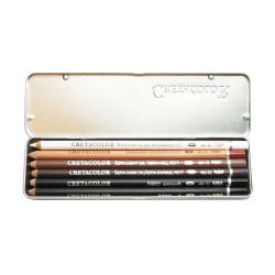 Cretacolor set of 6 oil crayons - art store craze for Plast