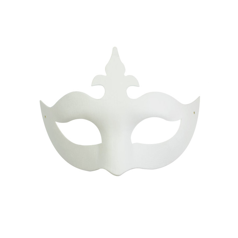 Maska z paper mache z gumką-diadem - sklep plastyczny - Szał dla Plast