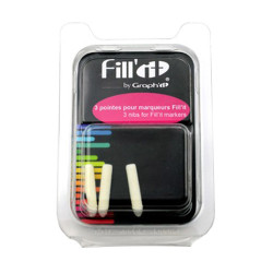 A set of 3 tips for Graphit 4.5mm markers - szal art - sklep plastyczn