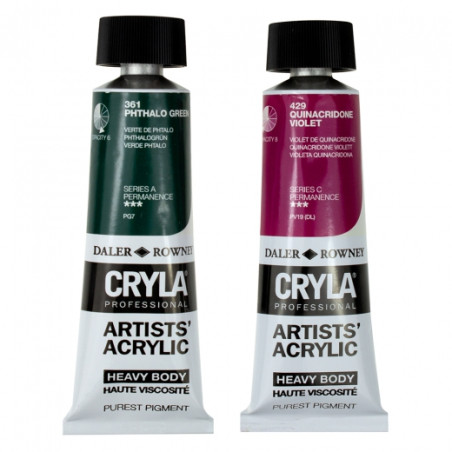 Daler Rowney cryla acrylic paints 75ml