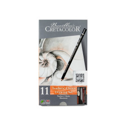 Cretacolor teachers choice sketch set of 11 elements