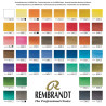 Talens rembrandt watercolor set of paints 48 colors 05M8648