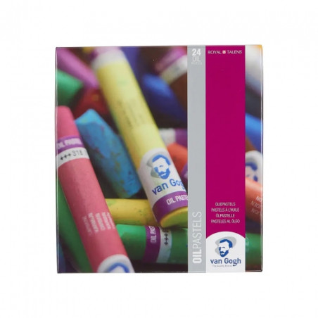 Talens van gogh oil pastel set 24 colors 95860224