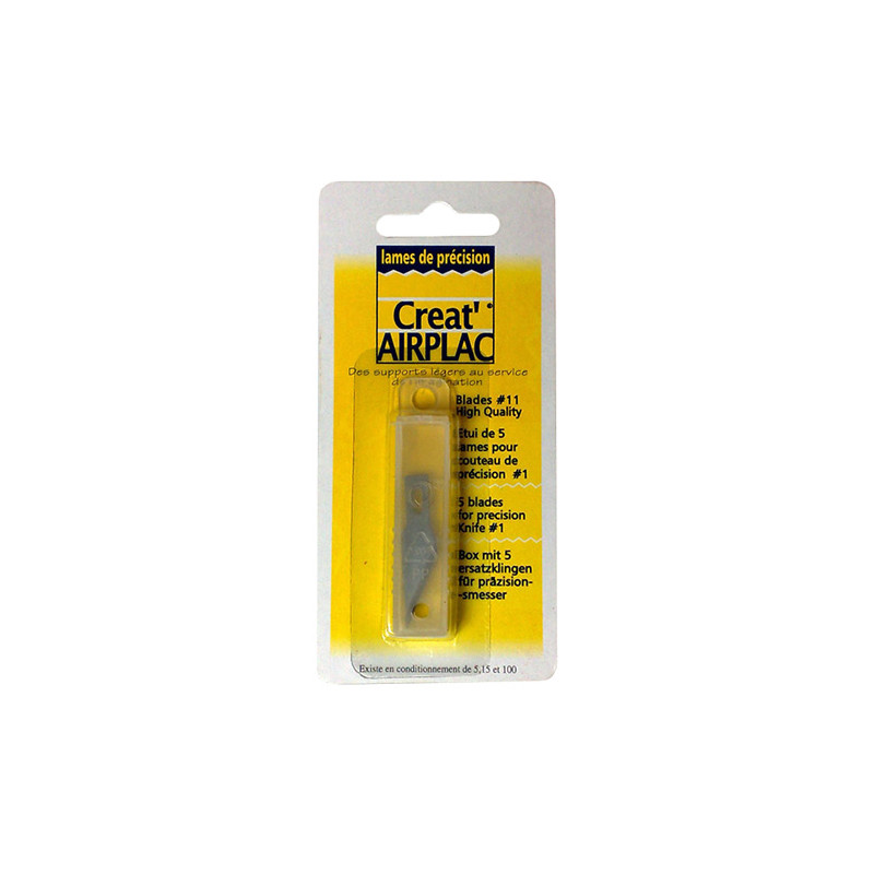 Creat airplac zestaw 5 ostrzy EKB11 - sklep plastyczny - Szał dla Plas