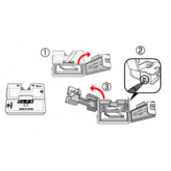 Olfa nóż sklapel AK-5 + igła - sklep plastyczny - szał dla plastyków