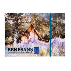 Block Renesans watercolors sketch book A5 300gr cotton