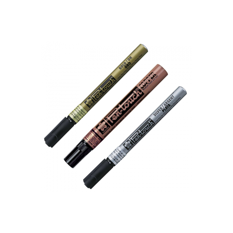 Sakura pen-touch pisak olejny metaliczny - sklep plastyczny - szał dla