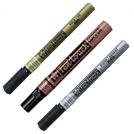 Sakura pen-touch pisak olejny metaliczny - sklep plastyczny - szał dla