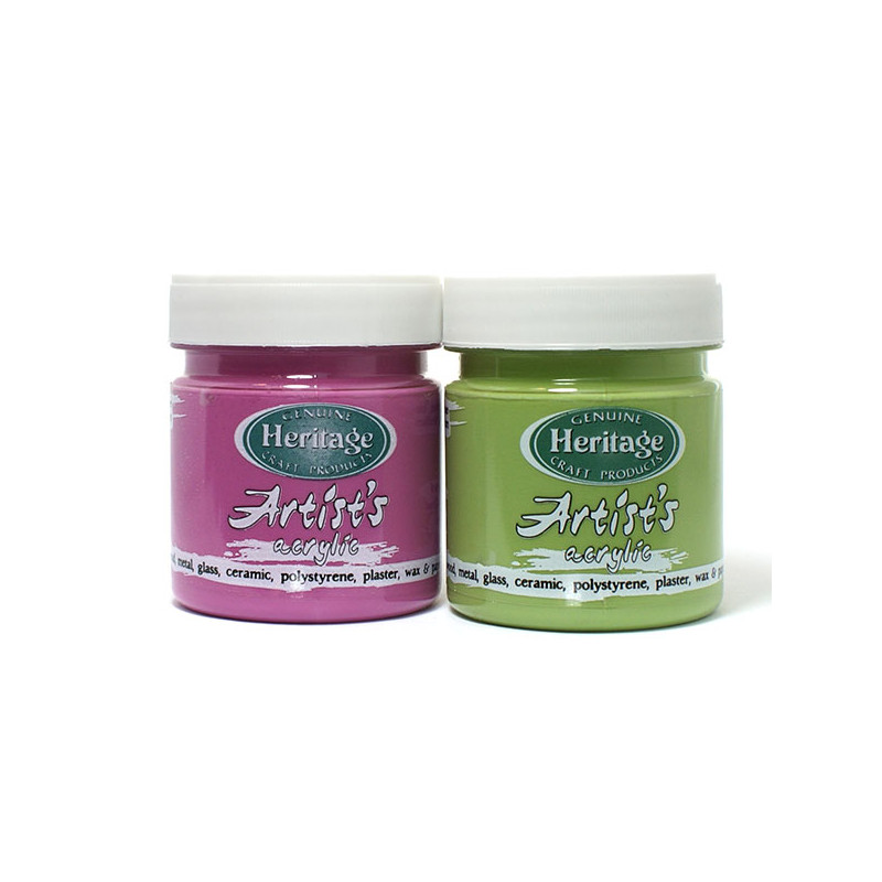 Farby akrylowe Heritage 100ml - sklep plastyczny Szał dla Plastyków