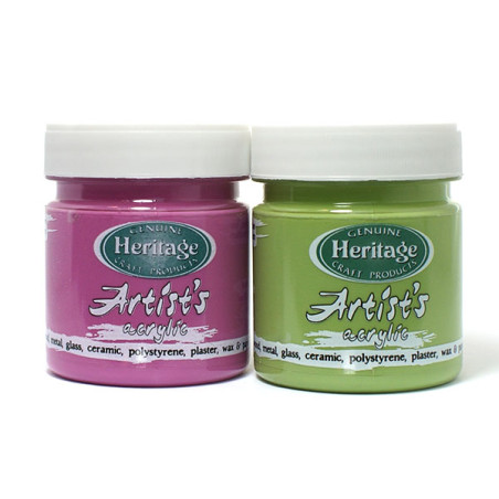 Farby akrylowe Heritage 100ml - sklep plastyczny Szał dla Plastyków